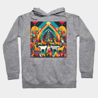 Animal Christmas Hoodie